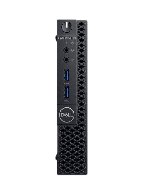 OptiPlex 3070 Micro Tower, Core i5 Processor/8GB RAM/256GB SSD/Intel UHD Graphics 630 Black