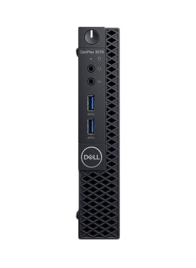 DELL - OptiPlex 3070 Micro Tower, Core i5 Processor/8GB RAM/256GB SSD/Intel UHD Graphics 630 Black - Image 1