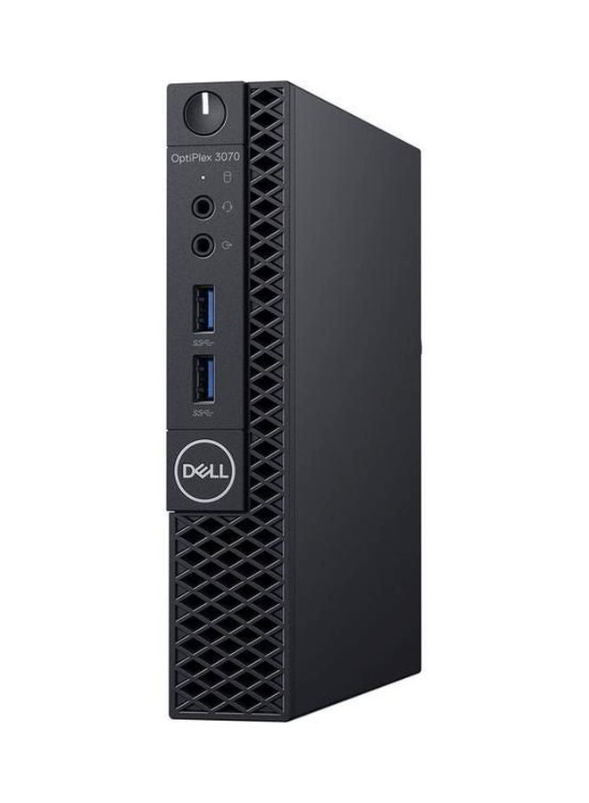 DELL - OptiPlex 3070 Micro Tower, Core i5 Processor/8GB RAM/256GB SSD/Intel UHD Graphics 630 Black - Image 1
