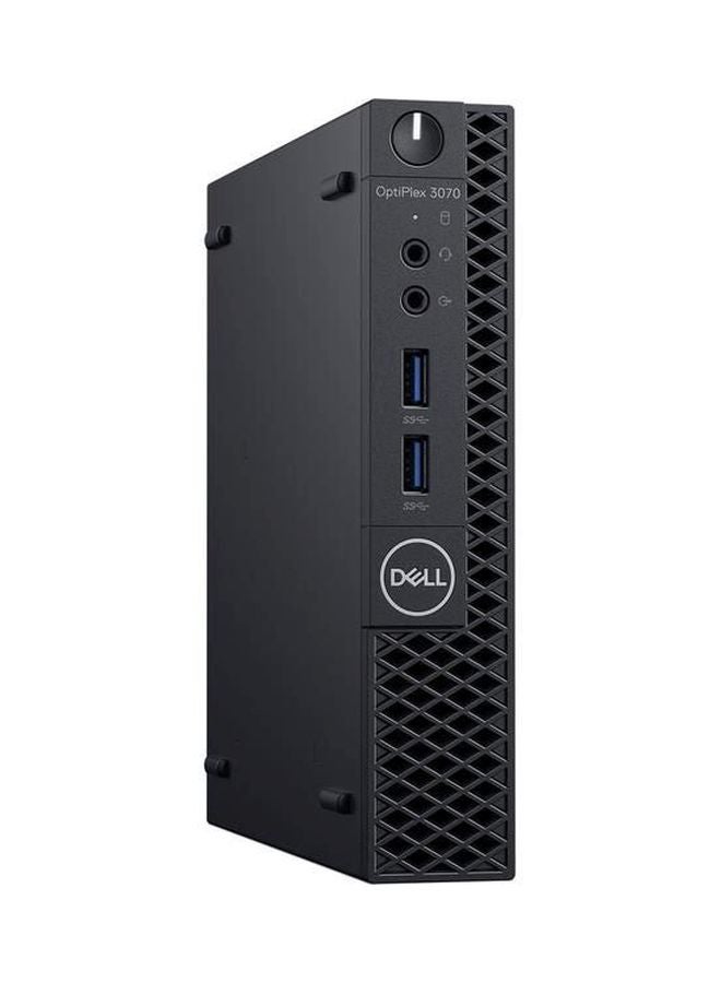 DELL - OptiPlex 3070 Micro Tower, Core i5 Processor/8GB RAM/256GB SSD/Intel UHD Graphics 630 Black - Image 1