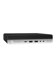 EliteDesk 800 G4 SFF Mini PC, Core i7 Processor/8GB RAM/256GB SSD/Integrated Graphics Black/Silver