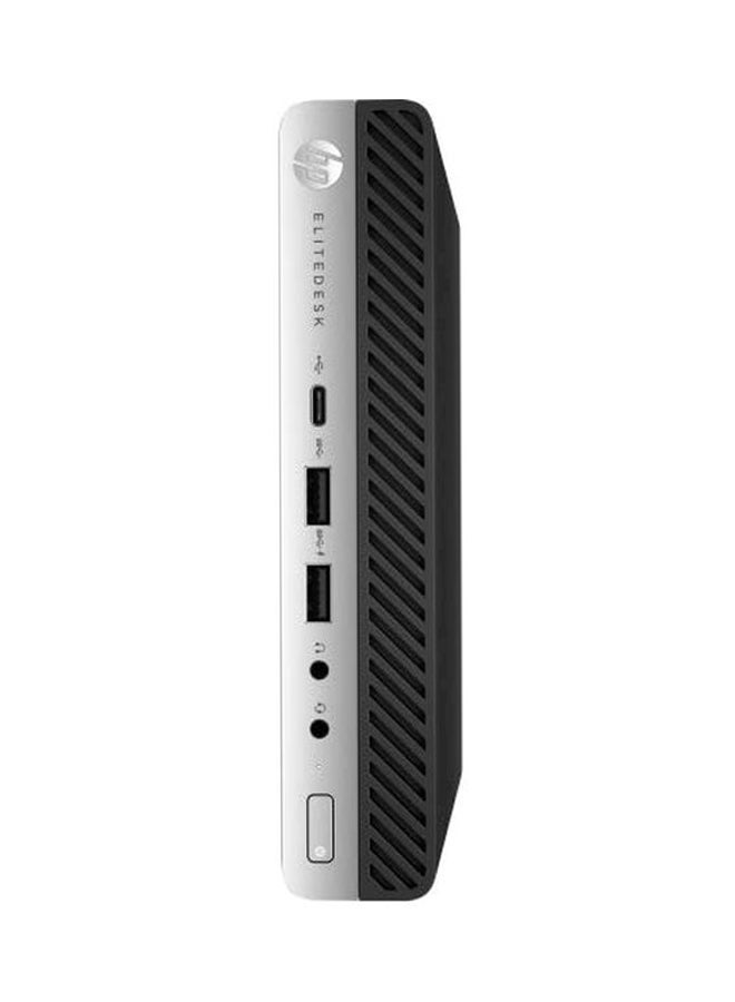 HP EliteDesk 705 G4 DM Mini PC, A10 Processor/8GB RAM/256GB SSD/Integrated Graphics Black/Silver  - Image 2