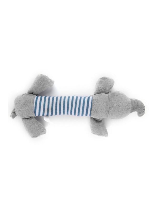 أوتاد دمية محشوة للمضغ تُصدر صريراً رمادي/أزرق/أبيض 250x30x110مم - Image 3