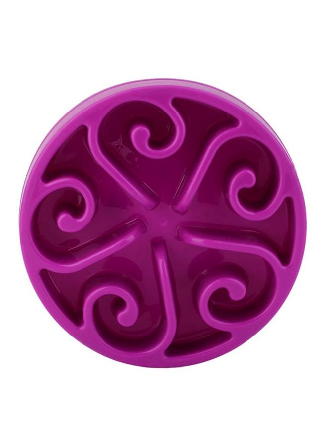 OUTAD Anti-Choking Pets Feeder Bowl Purple - Image 5