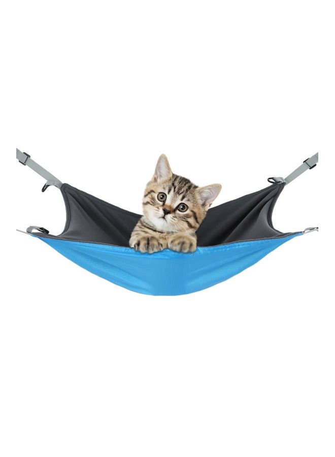 OUTAD Reversible 2 Sides Cage Hammock Bed Blue/Black - Image 3