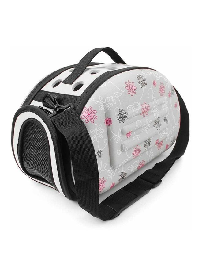 OUTAD Breathable Outdoor Pet Carrier Beg Grey/Black Syard - Image 2