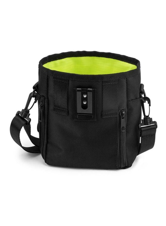 OUTAD Dogs Snack Food Pouch With Adjustable Strap Black 200x50x160mm  - Image 2