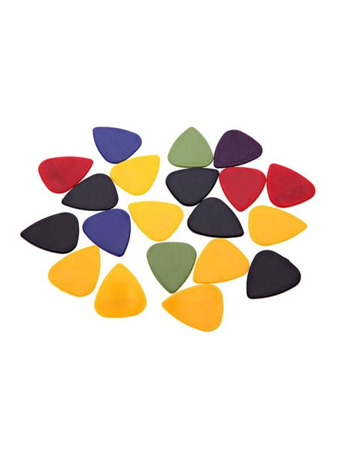 ammoon 20-Piece 1.5mm Smooth ABS Guitar Picks Plectrum  - Image 5
