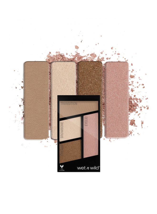 Wet N Wild Color Icon Eyeshadow Quad Walking On Eggshells  - Image 3