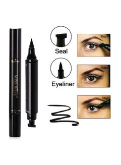 Miss Rose Magic Eyeliner & Seal Winged Eyeliner Stencil Stamp Black  - Image 2
