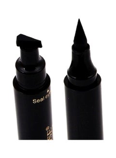 Miss Rose Magic Eyeliner & Seal Winged Eyeliner Stencil Stamp Black  - Image 3