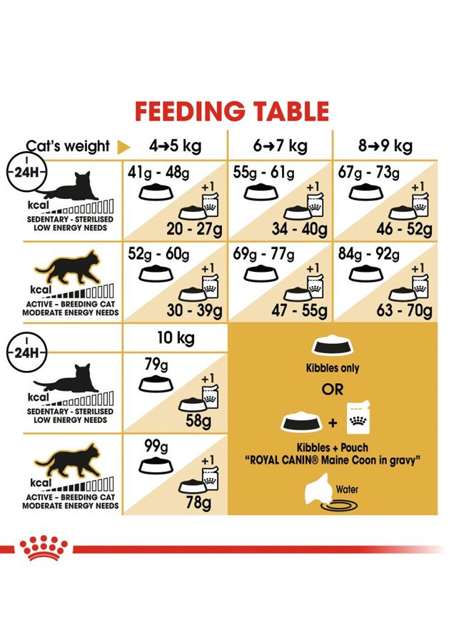ROYAL CANIN Feline Breed Nutrition Maine Coon Brown 2kg - Image 4