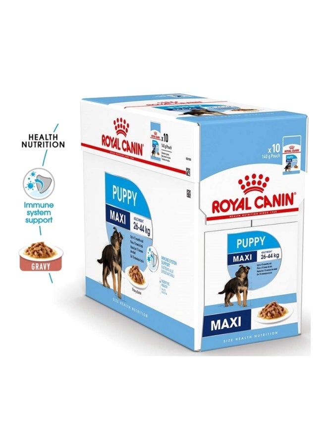Puppy Pouch Food Brown 140grams