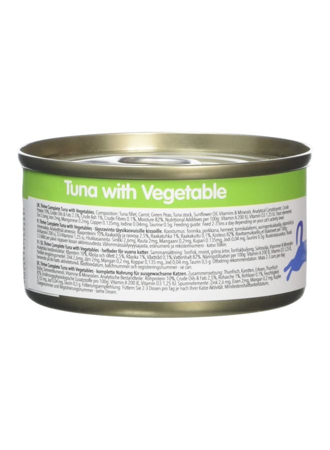 THRIVE Tuna With Vegetable Flavour Wet Food 75grams - Image 2