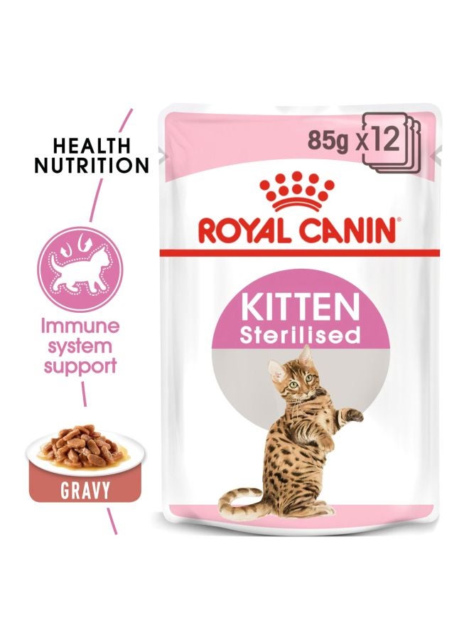 رويال كانين طقم معقمات للقطط الصغيرة من 12 قطعة - Image 2