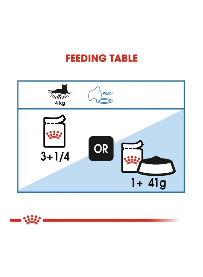 ROYAL CANIN Feline Care Nutrition Light Weight Wet Food Pouches 85g Pack Of 12  - Image 5