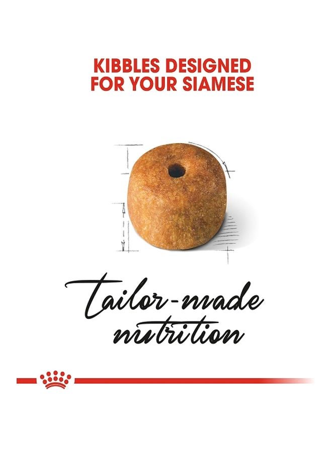 رويال كانين طعام جاف للتغذية مناسب لفصيلة القطط السيامي - الكبار 2كيلوجرام - Image 2