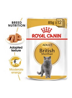 ROYAL CANIN Pack Of 12 British Shorthair Wet Food 85grams  - Image 2