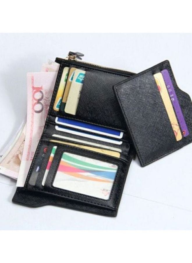 بايلليري غلاف بطاقات جلدي أسود - Image 2