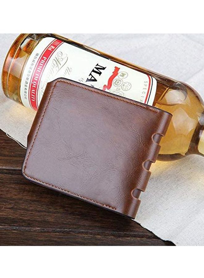 baellerry Leather Bifold Wallet Brown  - Image 5