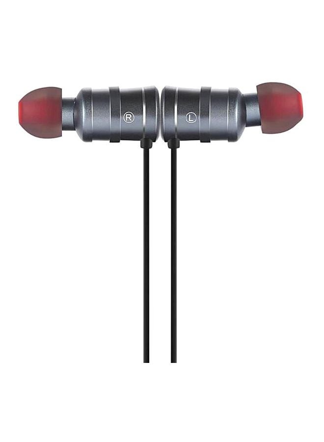 Awei Sport Bluetooth In-Ear Earphones With Mic Grey - Image 3