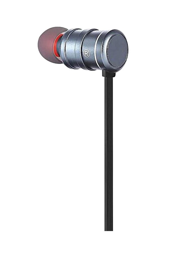 Awei Sport Bluetooth In-Ear Earphones With Mic Grey - Image 5