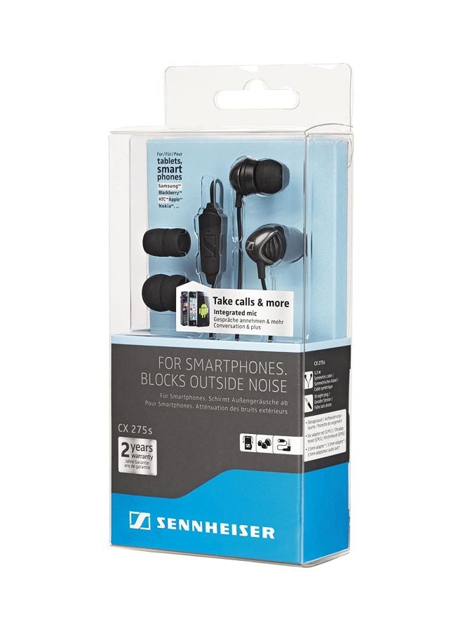 Sennheiser In-Ear Universal Headphones With Mic Black - Image 4
