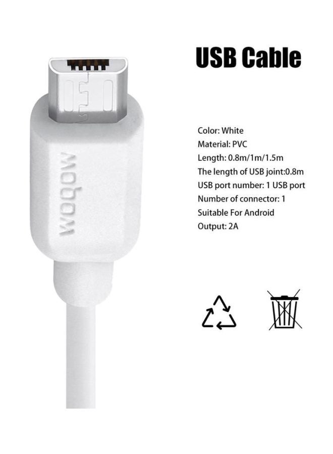 USB To Lightning Data Sync And Charging Cable
