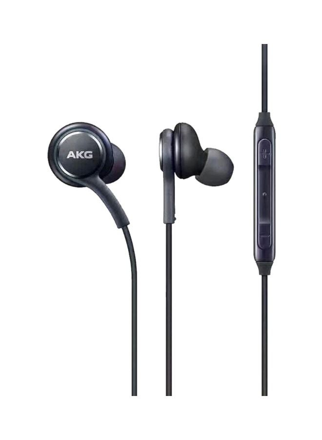 AKG - Wired In-Ear Headphones With Mic Black - Image 1