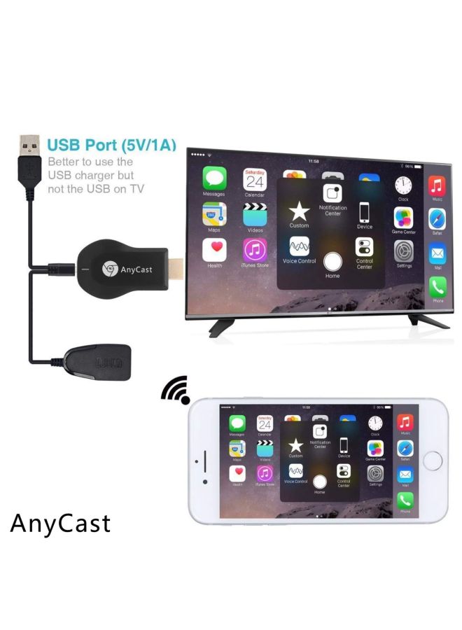 Generic - Wireless HDMI Dongle Black - Image 1