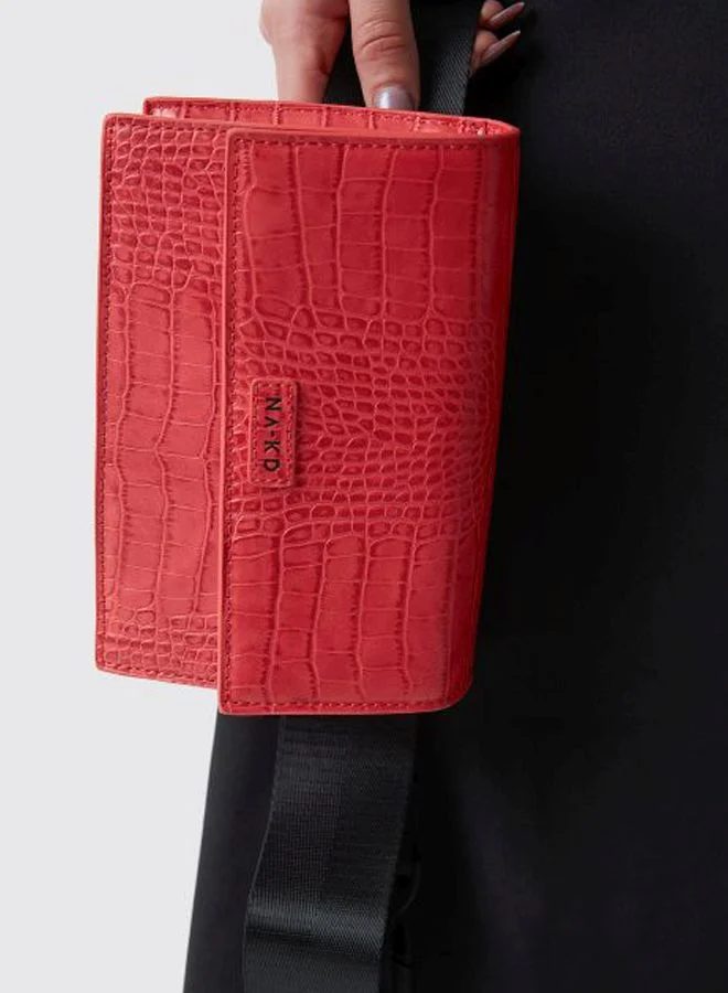 NA-KD Solid Color Bum Bag Hot Pink