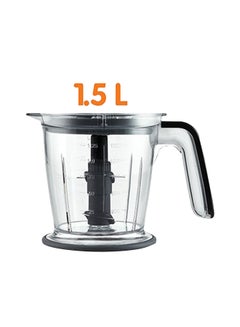 Mienta Fusion Mini Chopper 1.5 L 550.0 W CH23228A Black/Clear  - Image 2