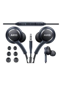 AKG Wired In-Ear Headphone With Mic Black  - Image 2