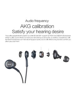AKG Wired In-Ear Headphone With Mic Black  - Image 5