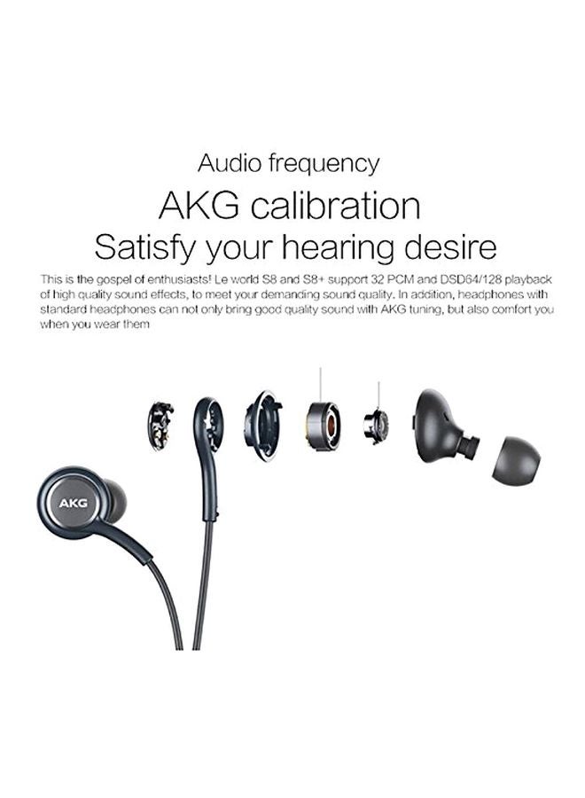 AKG Wired In-Ear Headphone With Mic Black  - Image 5