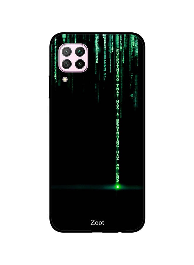 Zoot Skin Case Cover -for Huawei Nova 7i Green Metrix Green Metrix