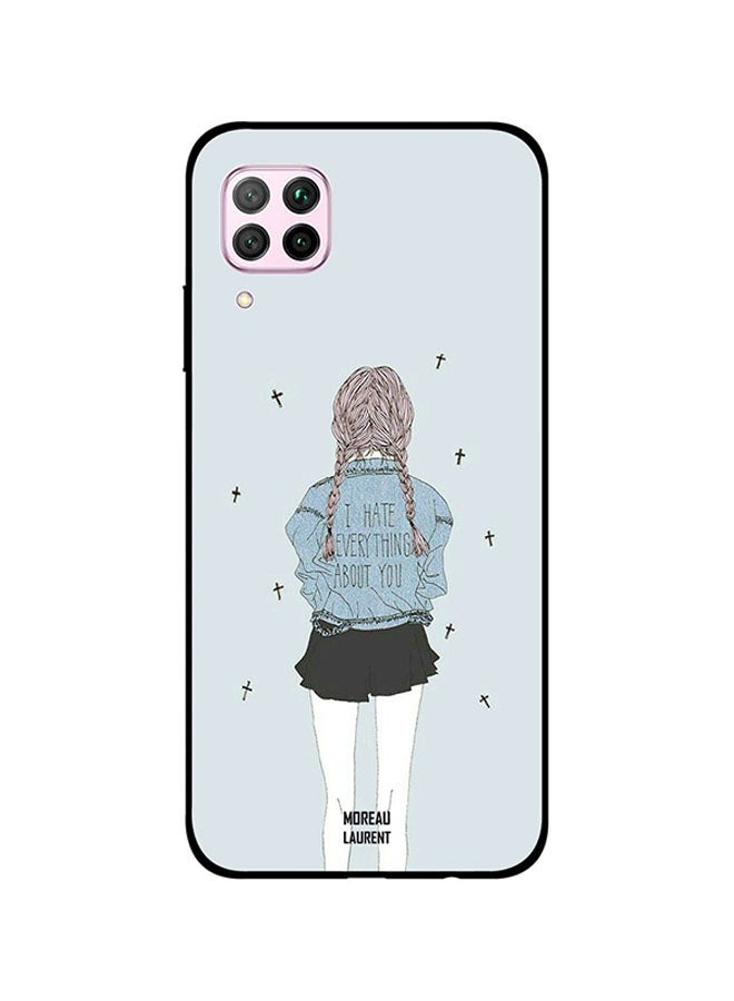 Moreau Laurent Skin Case Cover -for Huawei Nova 7i I Hate Everything About You I Hate Everything About You