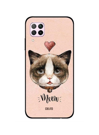 Skin Case Cover -for Huawei Nova 7i Love Meow Love Meow - v1594041837/N39165938A_1