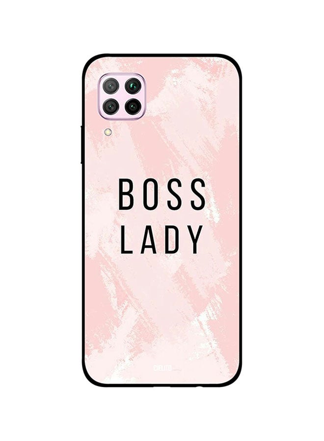 CIELITO Skin Case Cover -for Huawei Nova 7i Boss Lady Pink Background Boss Lady Pink Background 