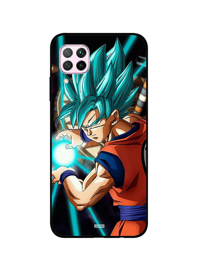 RUSSO Skin Snap Case Cover -for Huawei Nova 7i Goku Blue Dragon Ball Goku Blue Dragon Ball 