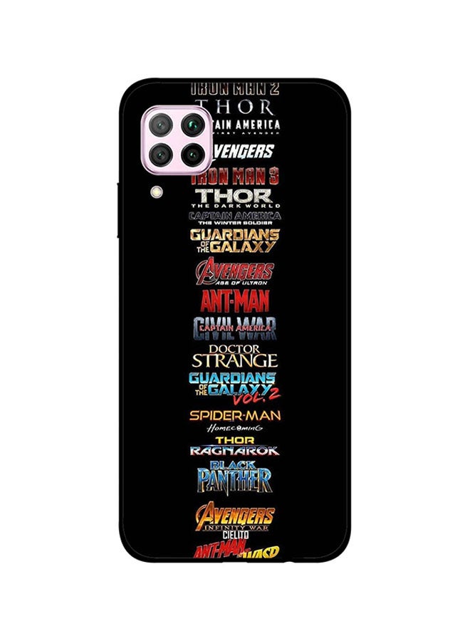 CIELITO Skin Case Cover -for Huawei Nova 7i All Marvel Movies All Marvel Movies