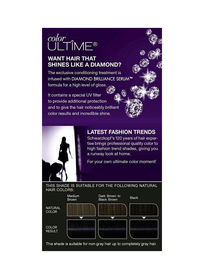 Schwarzkopf - Color Ultime Permanent Hair Color 1.4 Sapphire Black - Image 1
