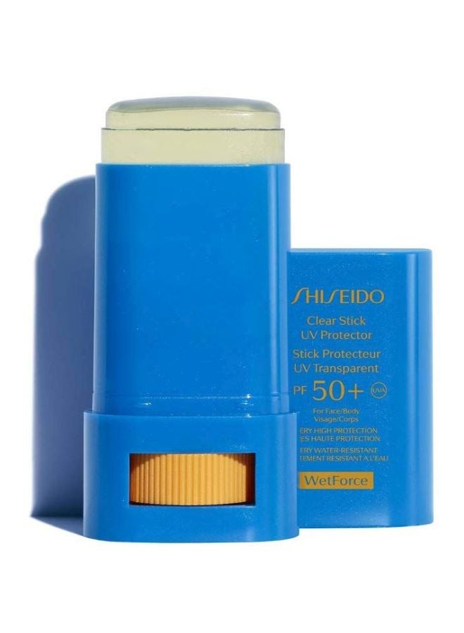 Shiseido - Clear Stick UV Protector WetForce SPF 50+ Sunscreen - Image 1