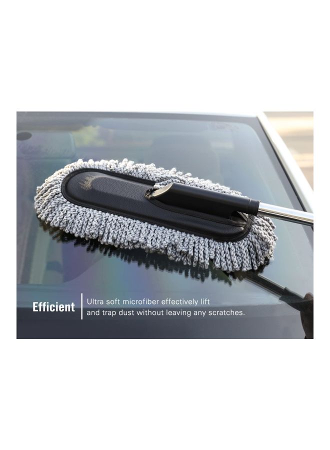 Microfiber Brush With Extendable Handle - Image 2