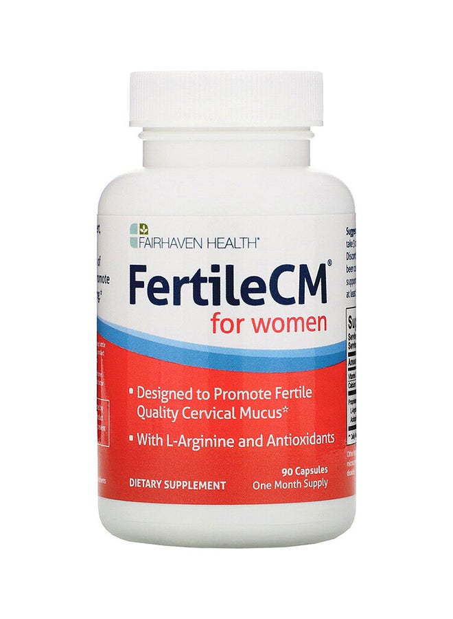 fairhaven health - FertileCM Dietary Supplement - 90 Capsules - Image 1