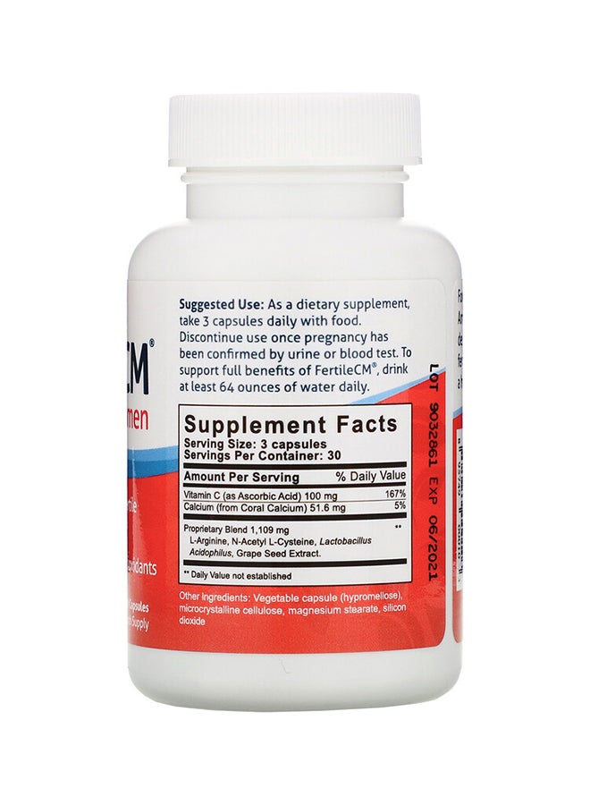 fairhaven health - FertileCM Dietary Supplement - 90 Capsules - Image 1