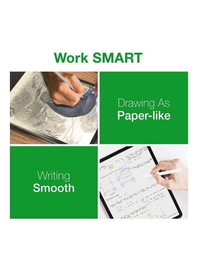 AMAZINGthing - Paper Write Sketch Supreme for iPad Pro 12.9 inch (2022/2021 / 2020/2018) Film Screen Protector with Paper Texture Simulation for Digital Artists Sketching/Drawing/Writing Clear - Image 1