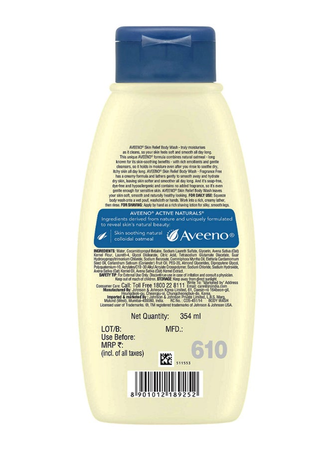 Aveeno Skin Relief Body Wash 354ml - Image 2