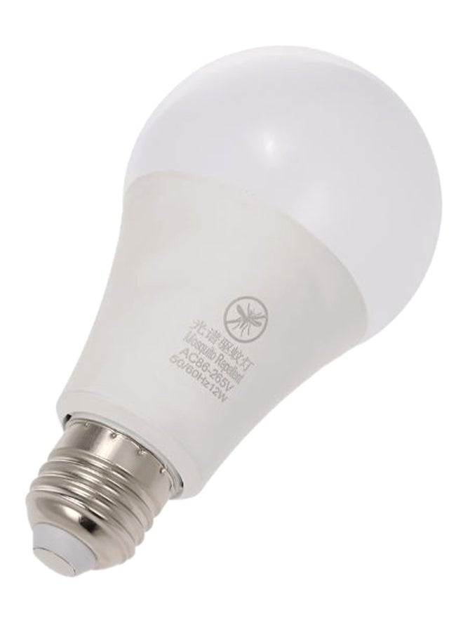 مصباح LED طارد للبعوض أبيض/فضي - Image 3