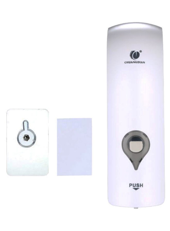 شوانجديان Single-Head Wall Mounted Manual Soap Dispenser White 300ml  - Image 1
